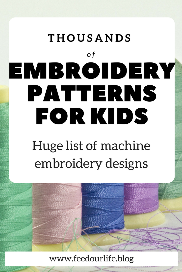 Embroidery Patterns For Kids Embroidery Patterns For Kids Feed Our Life