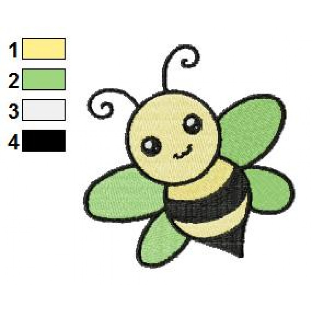 Embroidery Patterns For Kids Free Animal For Kids Bee Embroidery Design