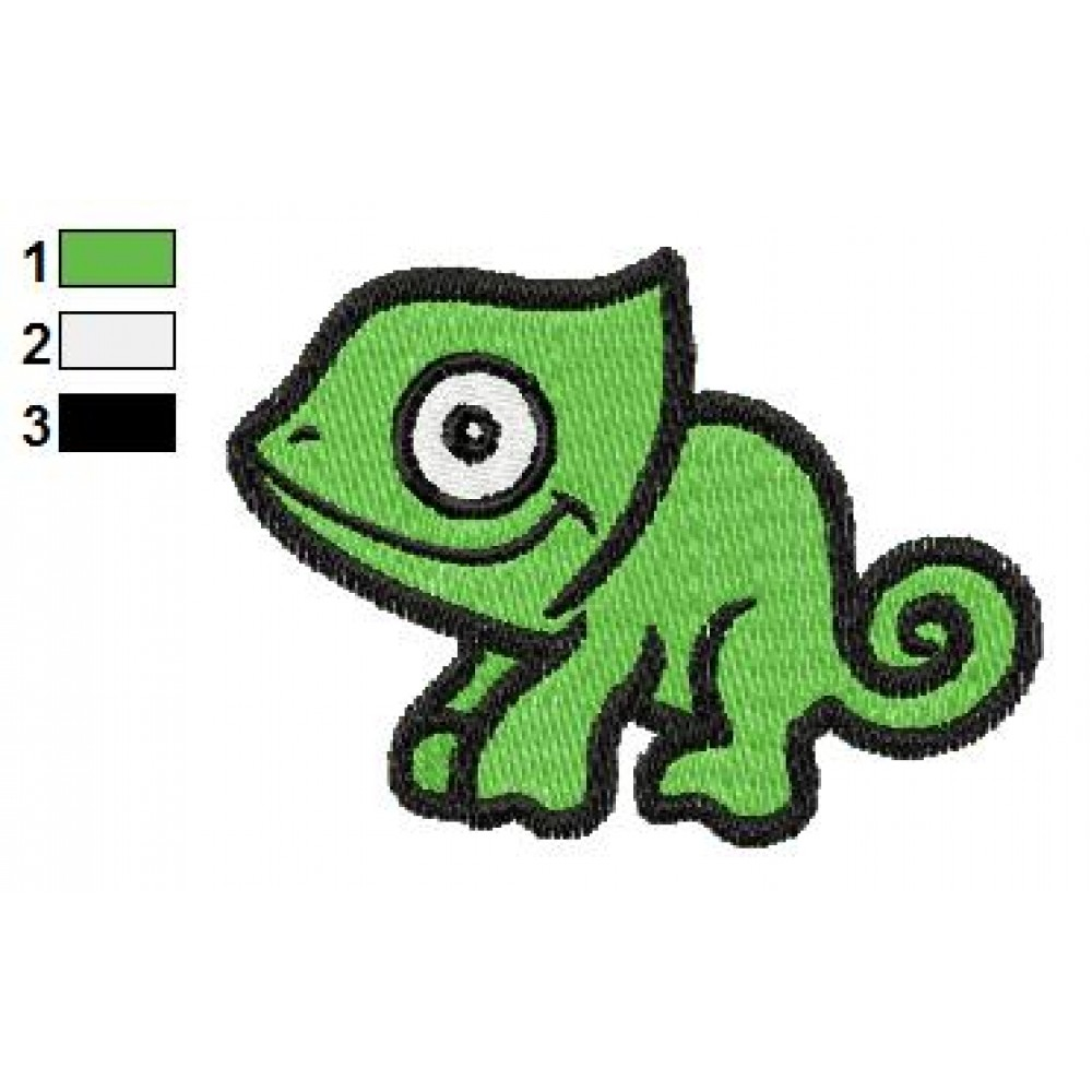 Embroidery Patterns For Kids Free Animal For Kids Chameleon Embroidery Design