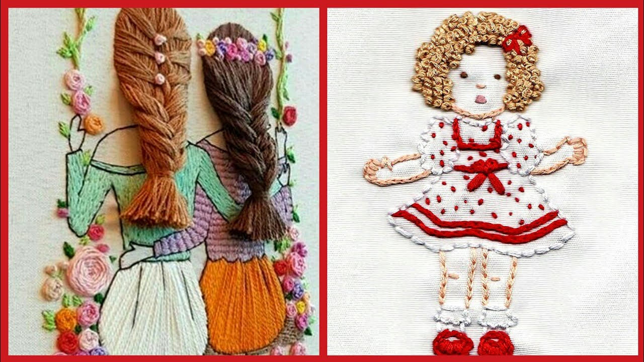 Embroidery Patterns For Kids Hand Embroidery Designs Ideas For Babies And Kids Doll Hand Embroidery Patterns