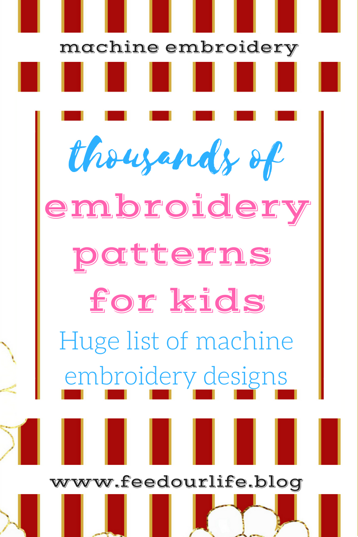 Embroidery Patterns For Kids Thousands Of Embroidery Patterns For Kids Huge List Of Embroidery