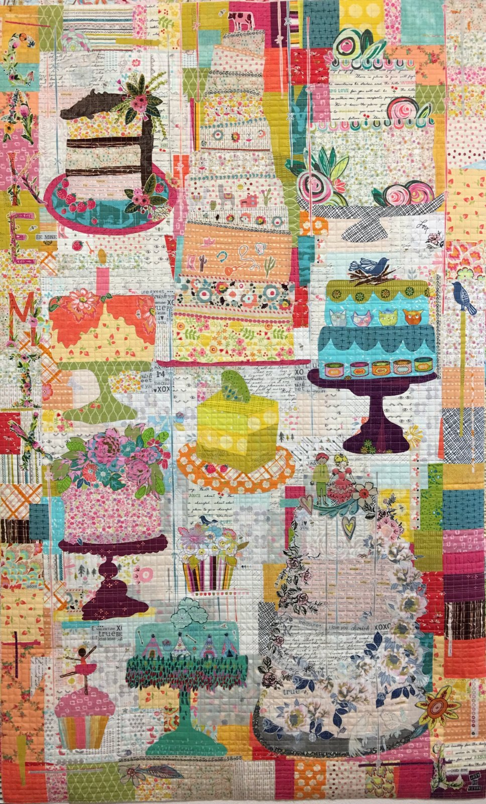 Embroidery Patterns For Quilts Collage Quilt Patterns