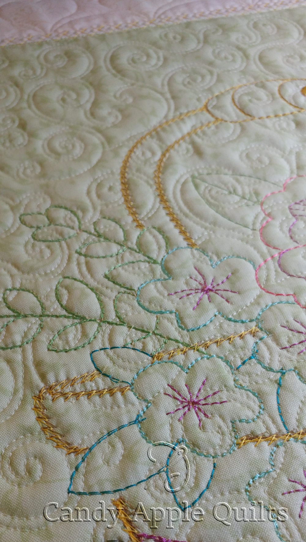 Embroidery Patterns For Quilts Journal Candy Apple Quilts