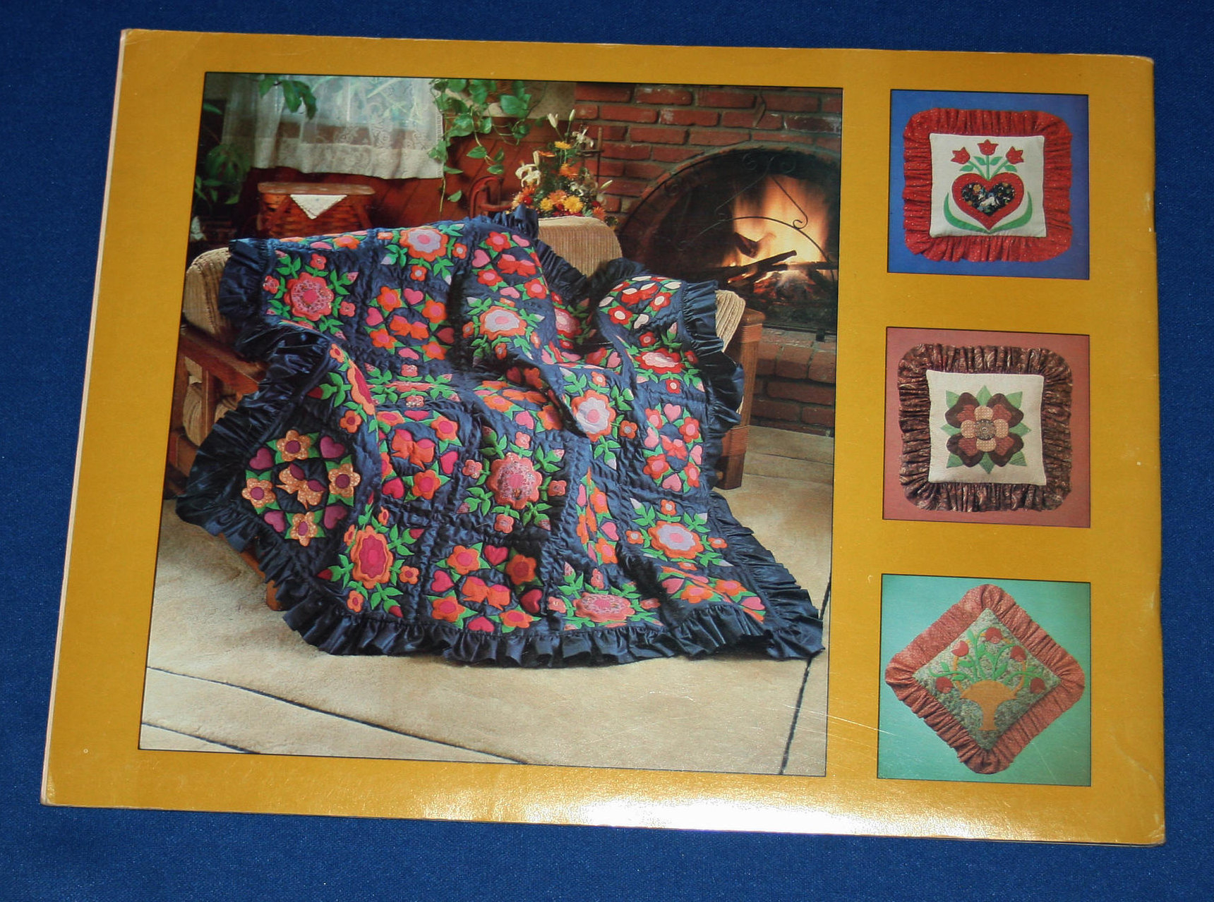 Embroidery Patterns For Quilts Vintage Applique Album Quilts Book Sixteen Designs Complete