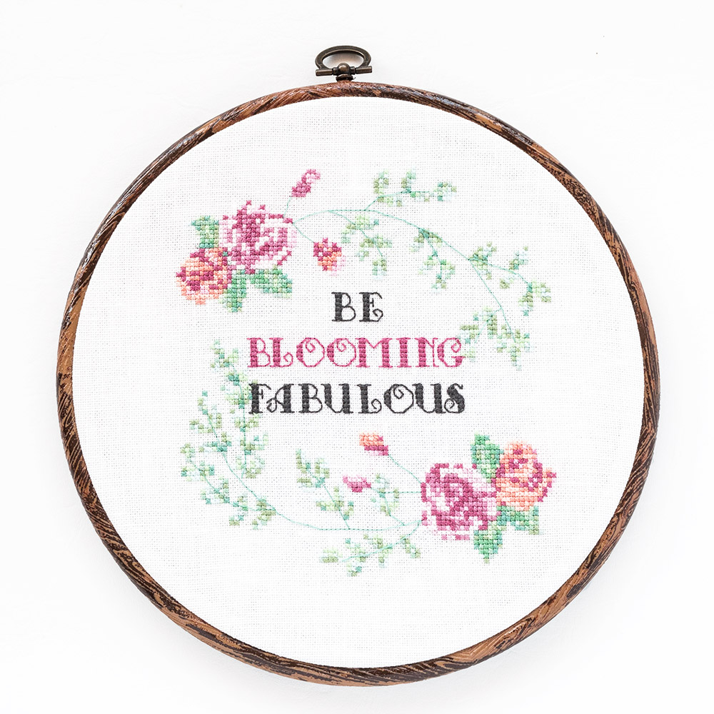 Embroidery Stitch Patterns Be Blooming Fabulous Cross Stitch Pattern
