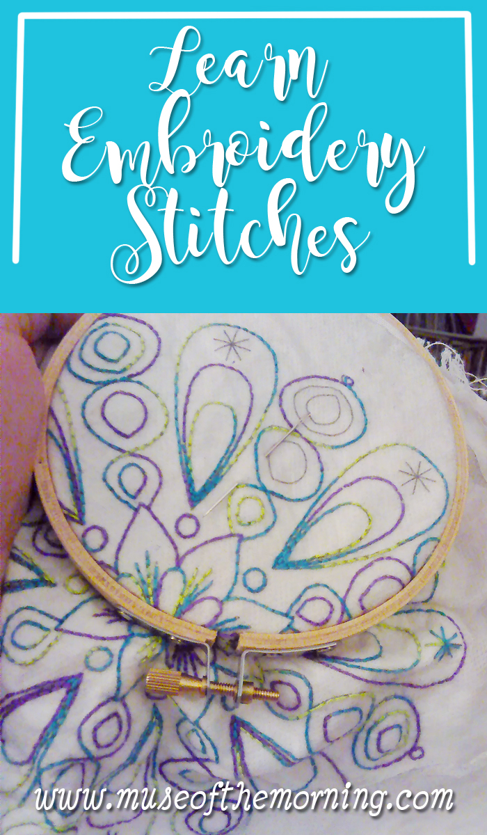 Felt Embroidery Patterns Learn Embroidery Stitches Muse Of The Morning Pdf Sewing