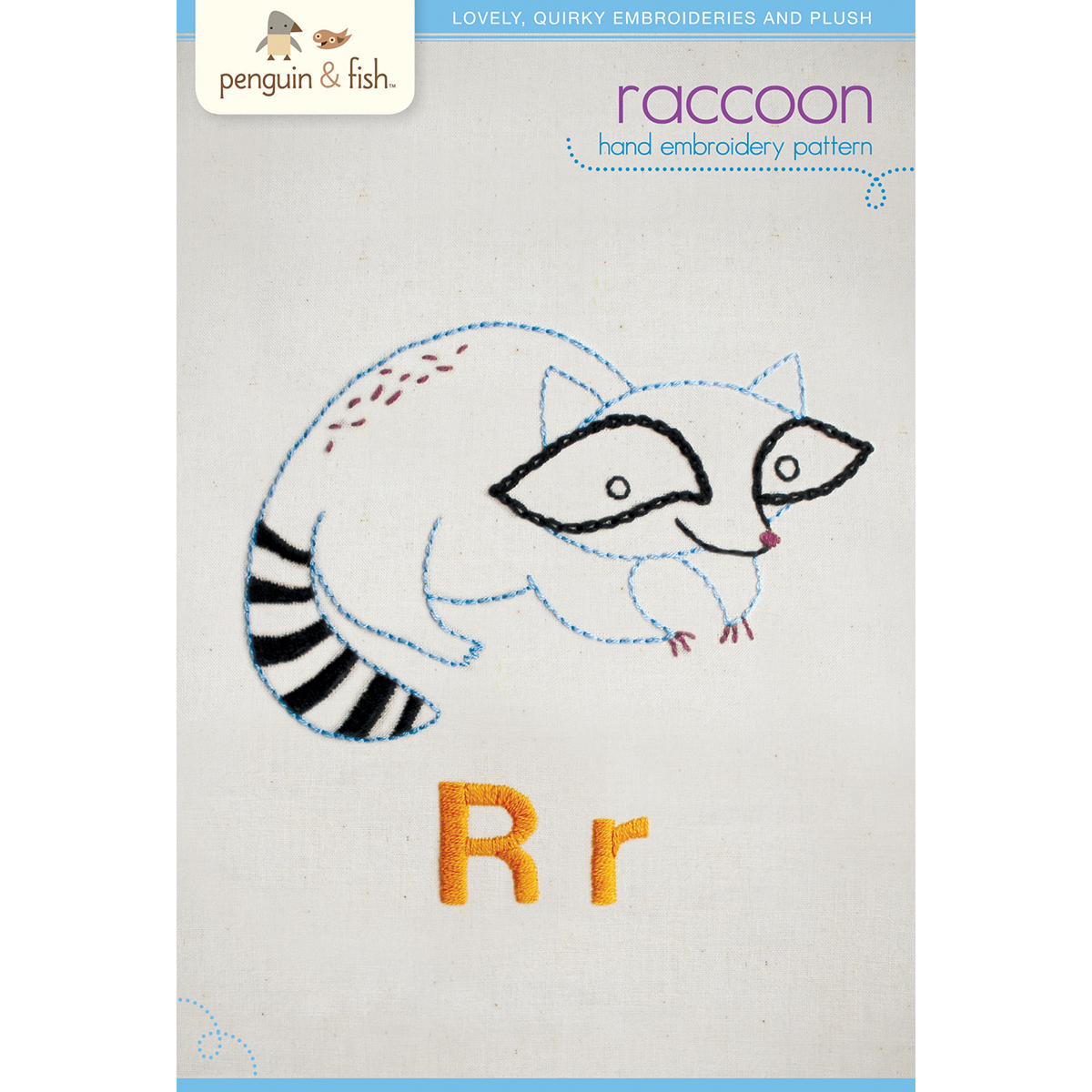 Fish Embroidery Patterns Penguin Fish Embroidery Patterns Raccoon