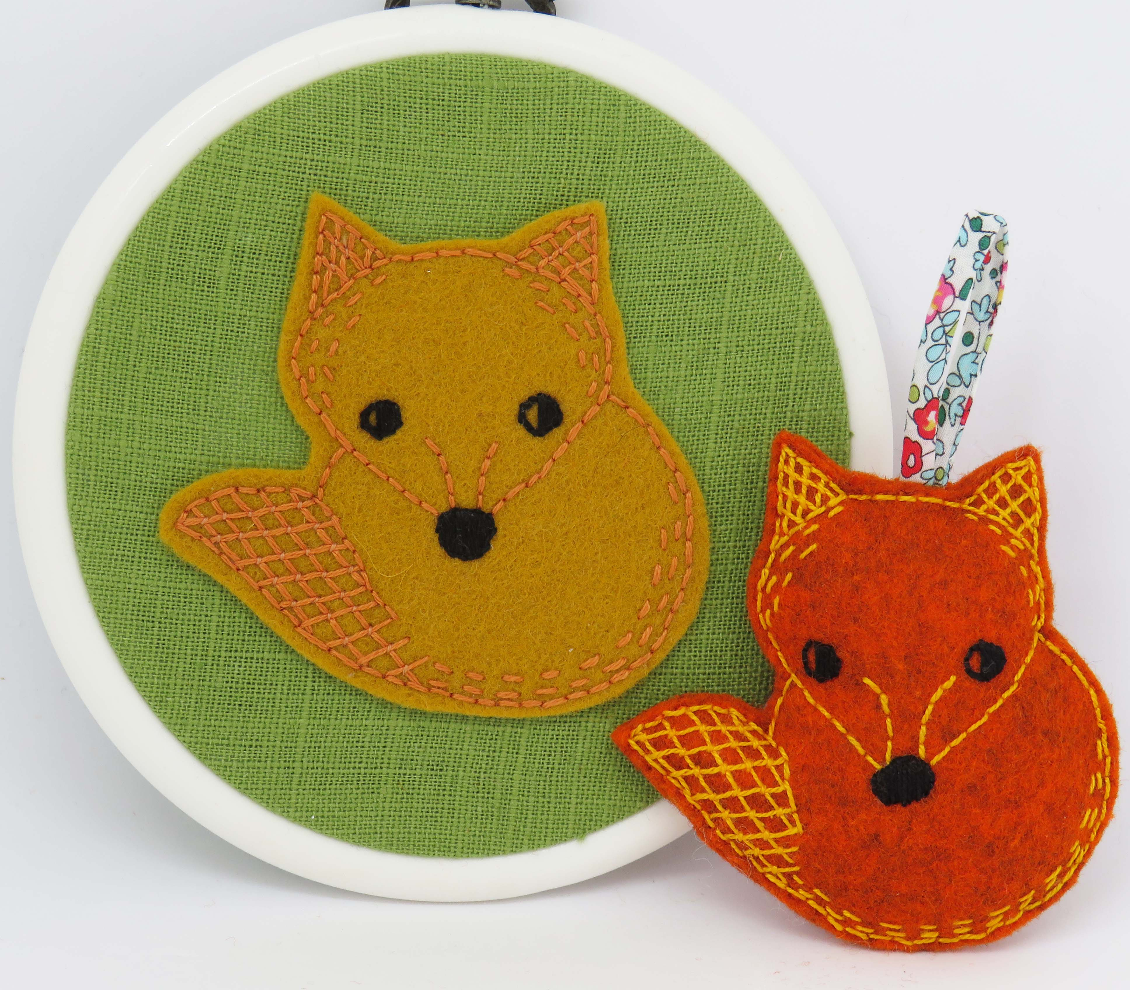 Fox Embroidery Pattern Free Hand Embroidery Tutorial Foxy Fox Stitchdoodles
