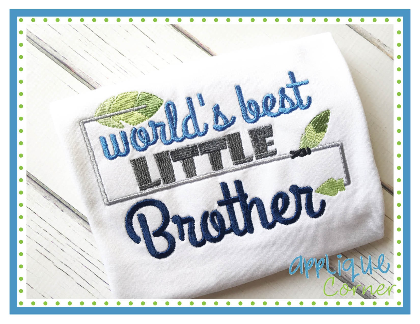 Free Embroidery Patterns For Brother Applique Corner Little Brother Worlds Best Embroidery Design