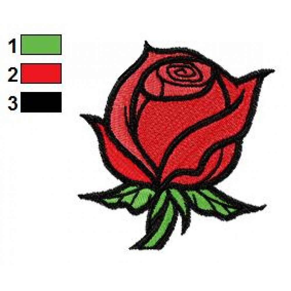 Free Embroidery Patterns For Brother Free Valentine Rose Embroidery Design
