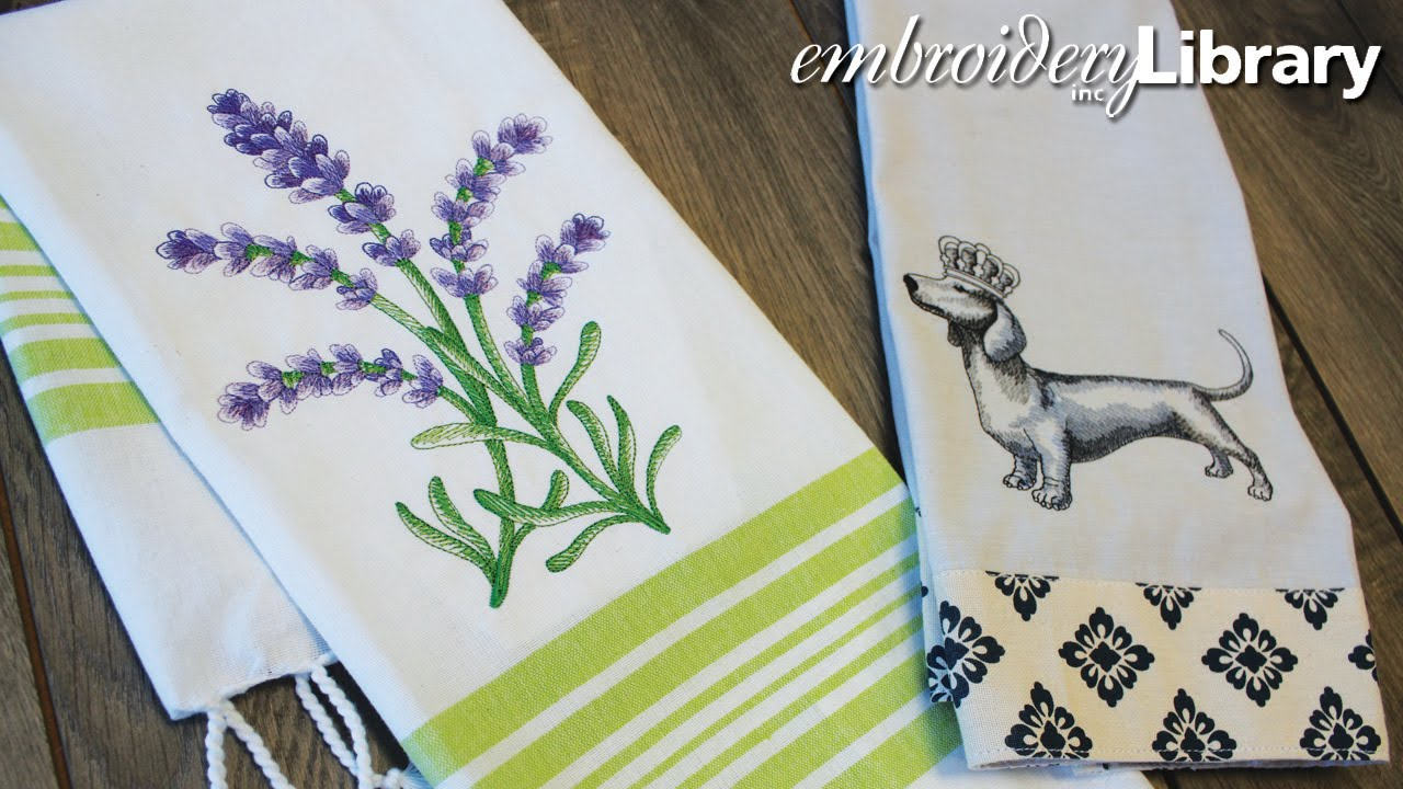 Free Hand Embroidery Patterns For Tea Towels Embroidering On Tea Towels