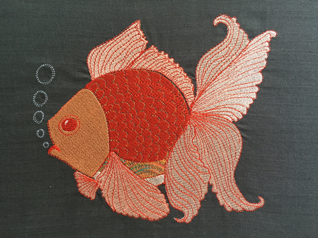Free Machine Embroidery Patterns To Download Machine Embroidery Angel Fish