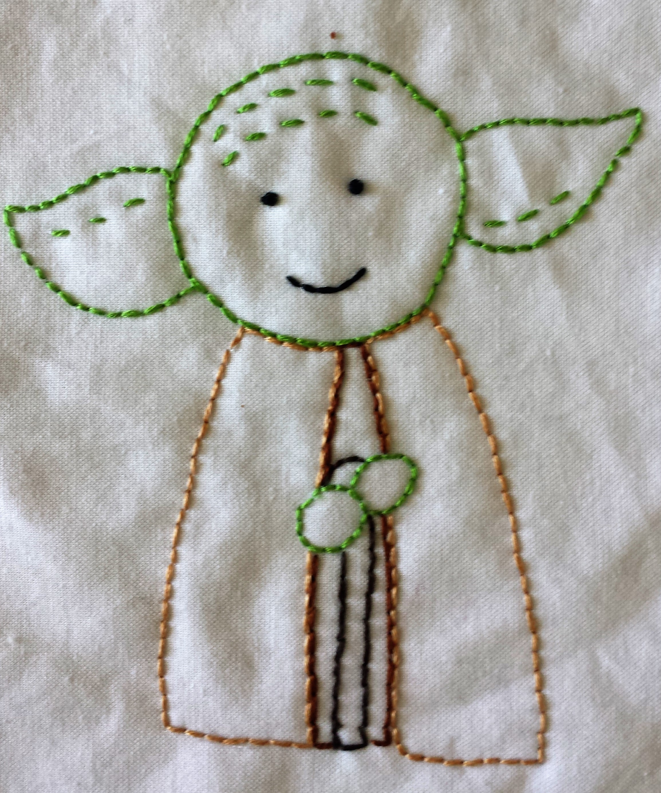 Free Printable Embroidery Patterns By Hand Free Printable Master Yoda Hand Embroidery Pattern Geeknots