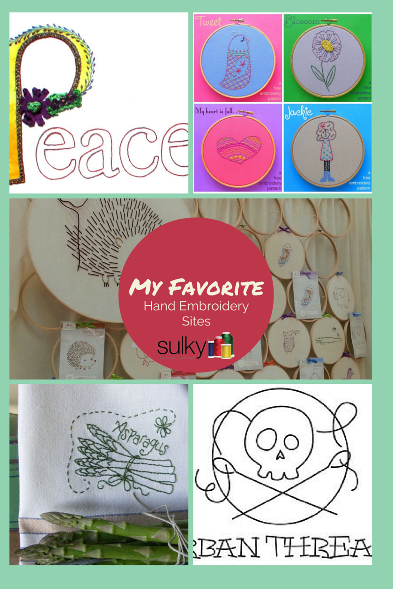 Free Redwork Embroidery Patterns My Favorite Sites For Hand Embroidery Patterns A Giveaway Sulky