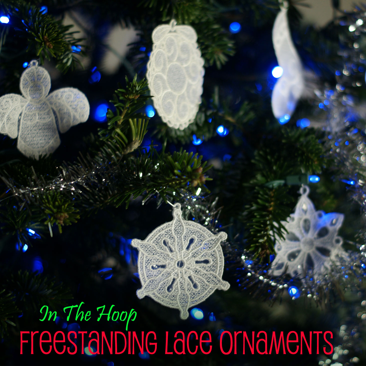 Free Standing Lace Embroidery Patterns In The Hoop Lace Christmas Ornament Mega Pack
