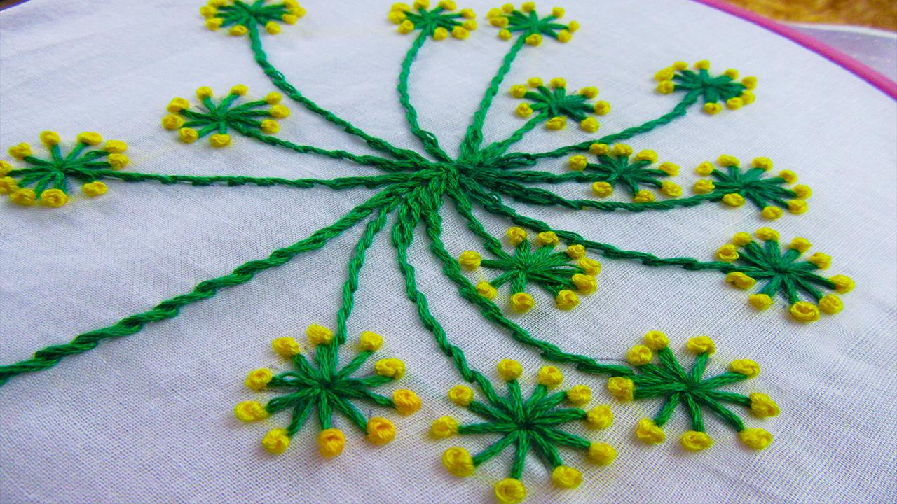 French Knot Embroidery Patterns French Knot Stitch Embroidery Made Me Embroidery