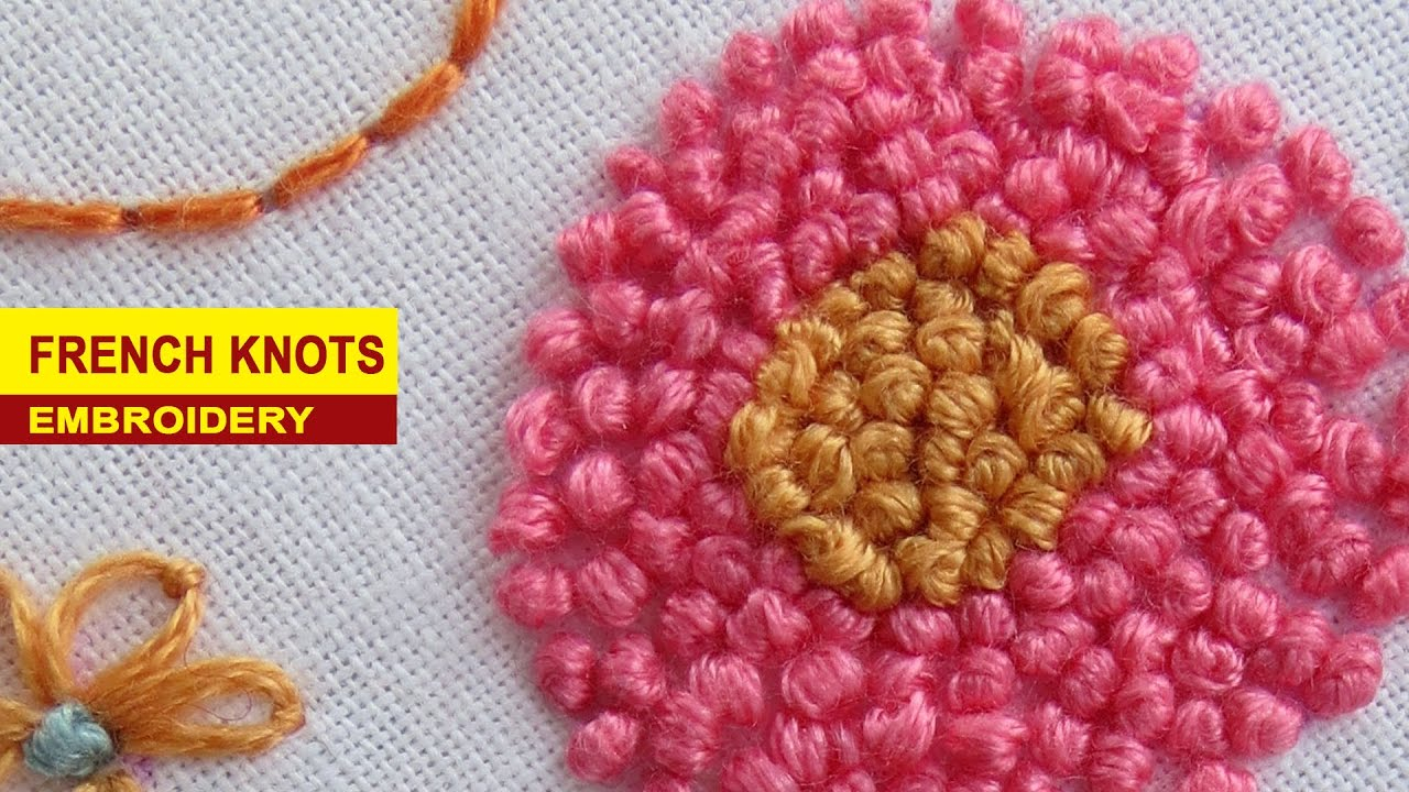French Knot Embroidery Patterns French Knots Embroidery