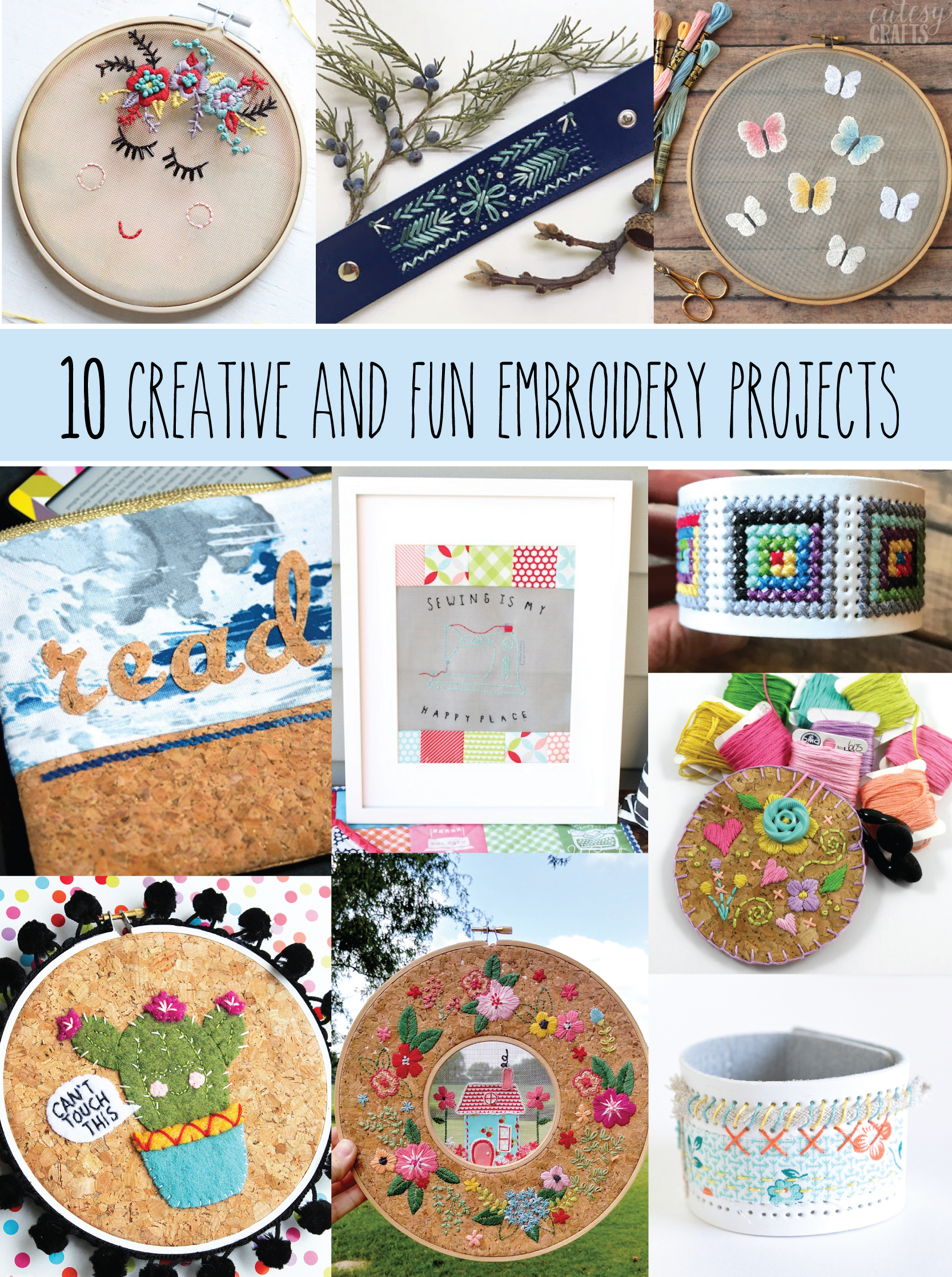 Fun Embroidery Patterns Dmc Embroidery Blog Hop Week Recap