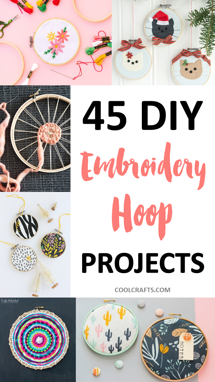 Funky Embroidery Patterns 45 Stunning Embroidery Hoop Diy Projects Cool Crafts