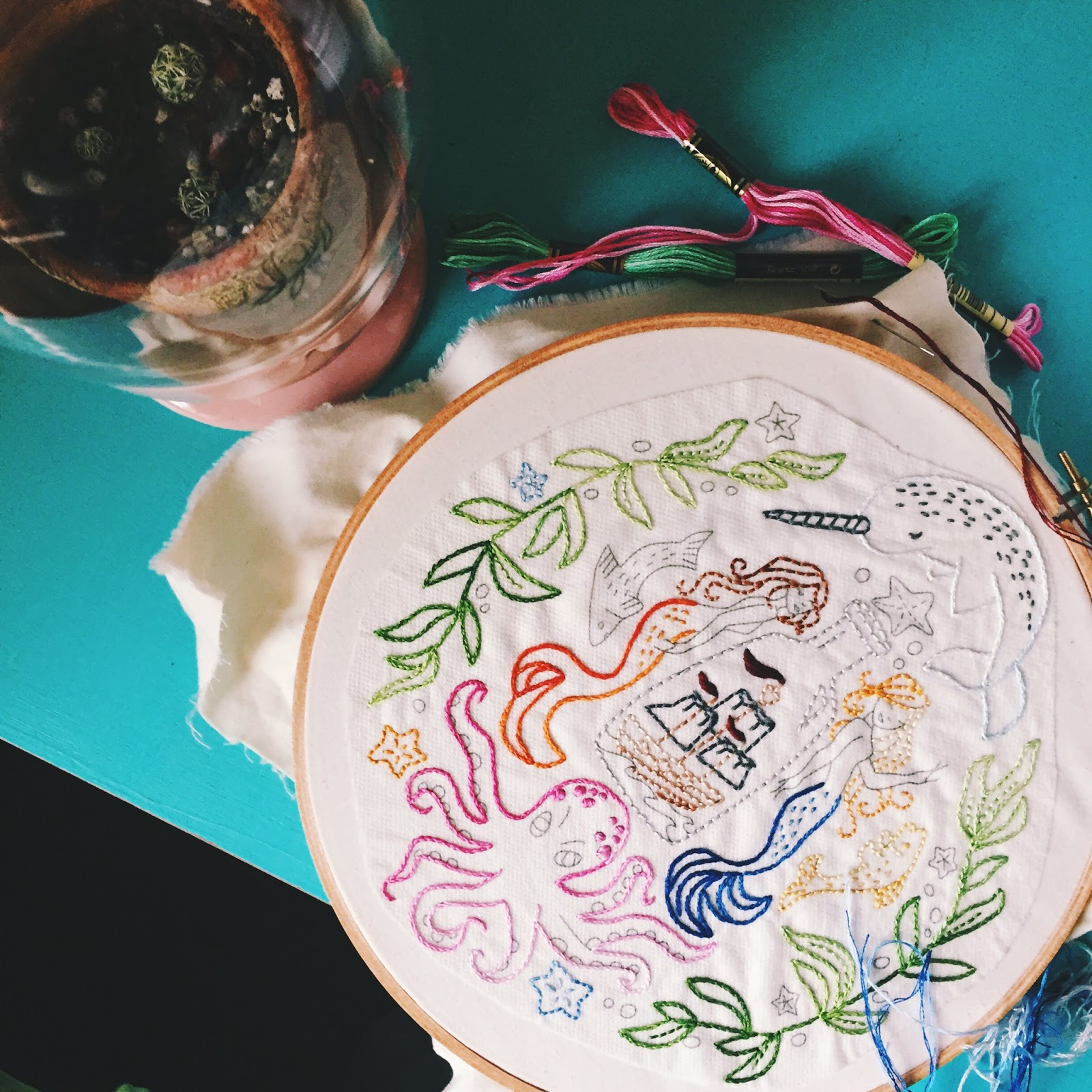 Funky Embroidery Patterns An Ode To Embroidery Life Realized