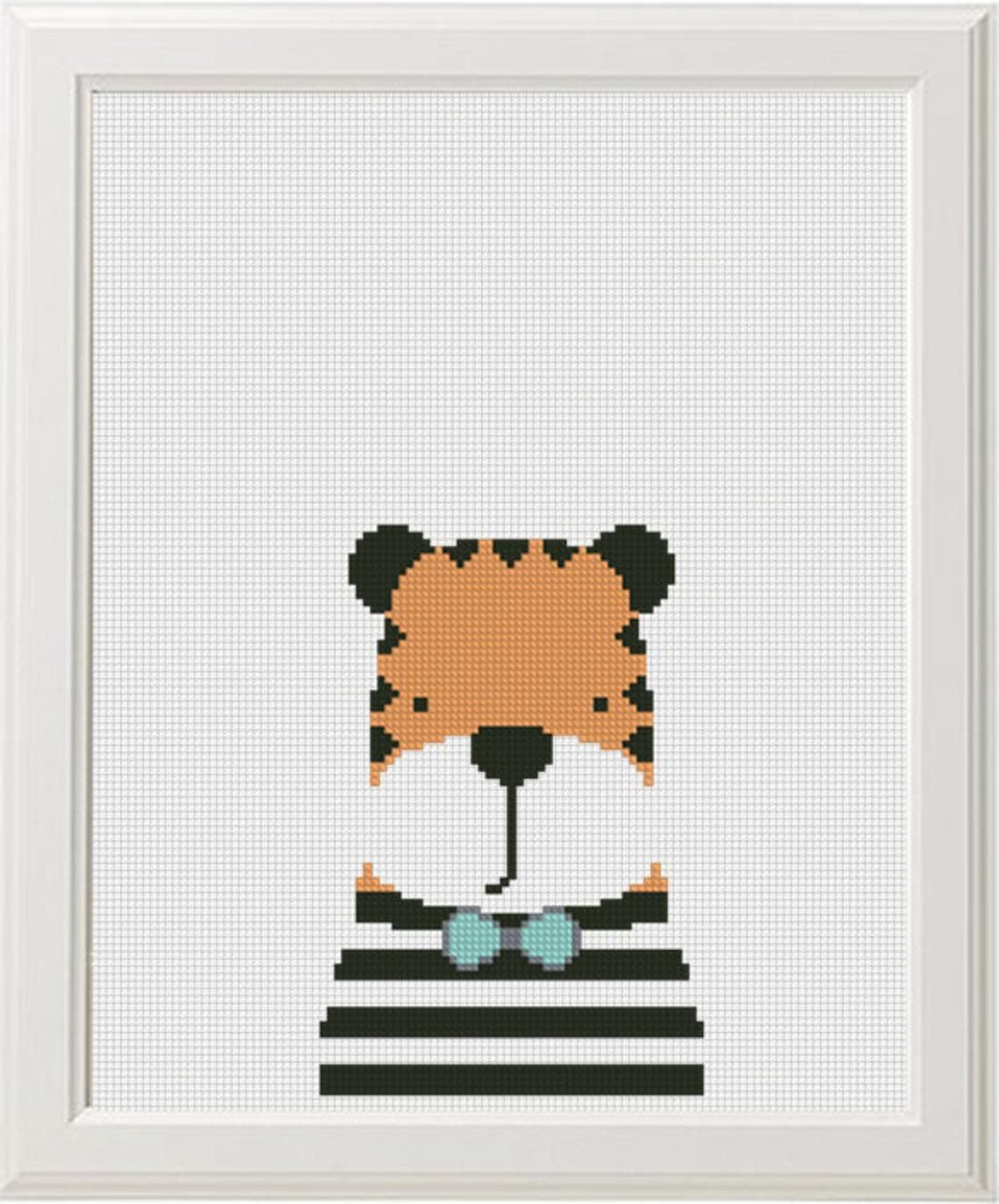Funny Embroidery Patterns 86985916 Jungle Animals Cross Stitch Pattern Pdf Ba Cross Stitch