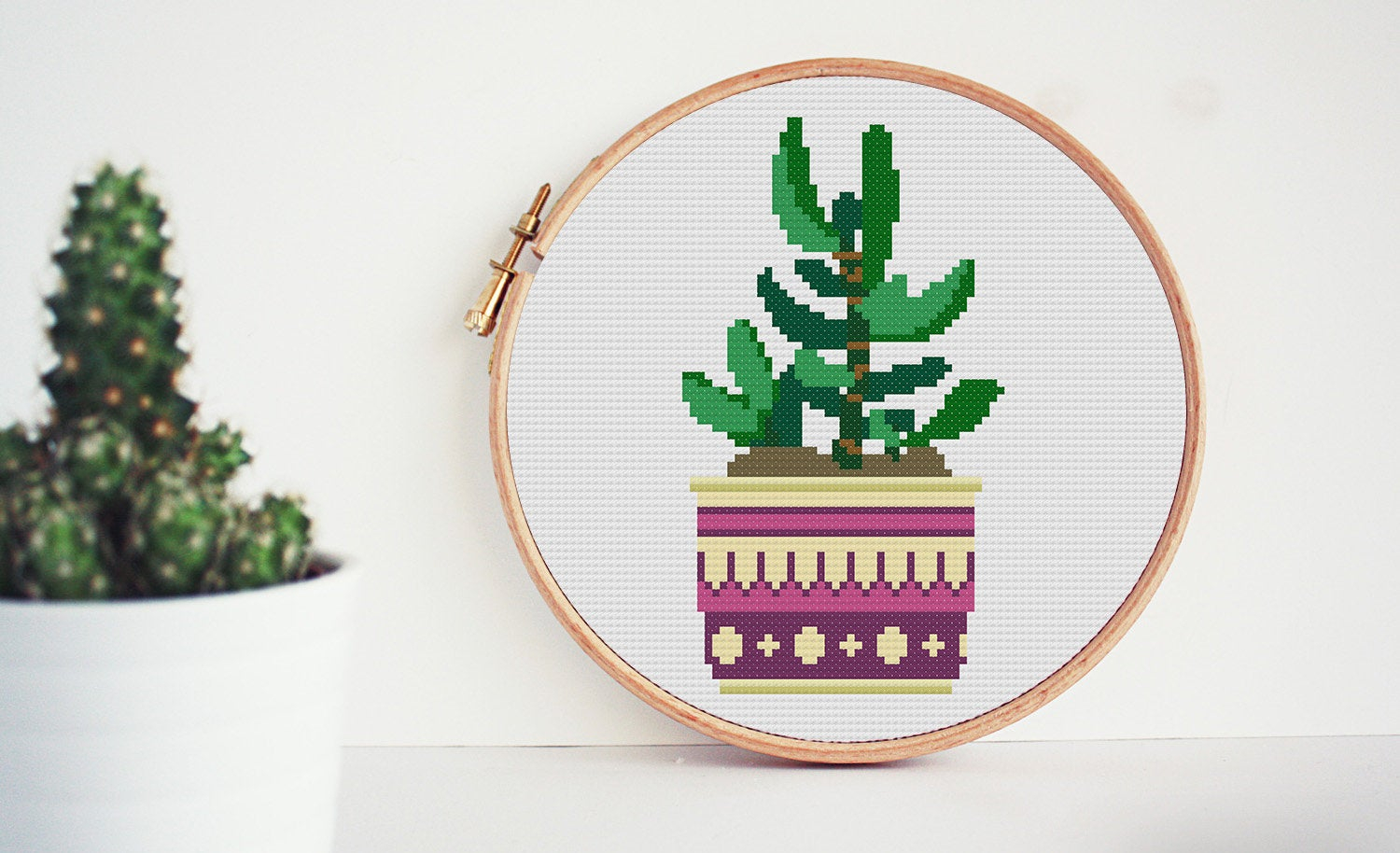 Funny Embroidery Patterns Cross Stitch Pattern Modern Crassula Floral Home Design Plant Hoop Art Nature Pdf Funny Designs Flowers Embroidery Patterns Flowers