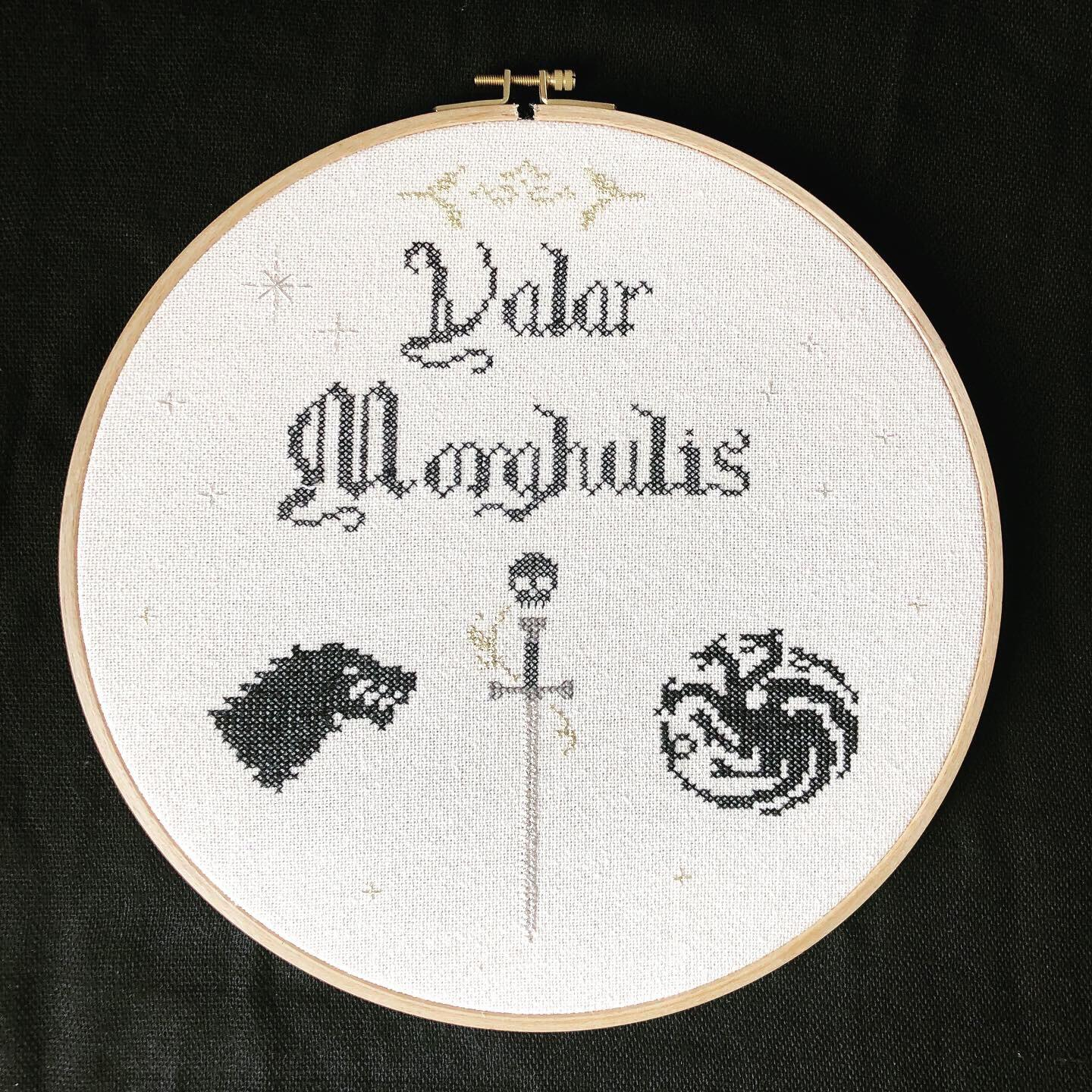 Game Of Thrones Embroidery Patterns My Tribute To Game Of Thrones Embroidery