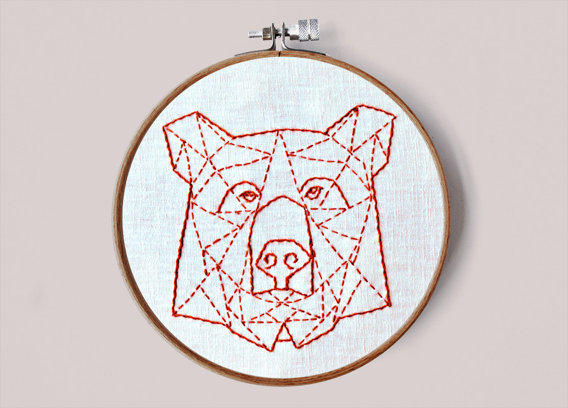 Geometric Embroidery Patterns Contemporary Embroidery Patterns Pumora