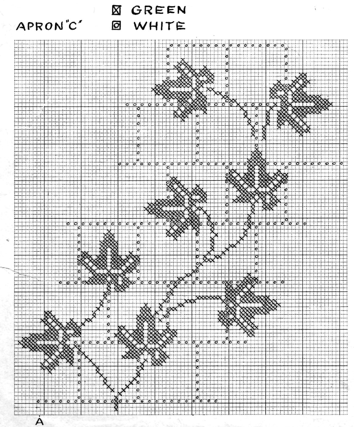 Gingham Embroidery Patterns Free Chicken Scratch Archives Vintage Crafts And More