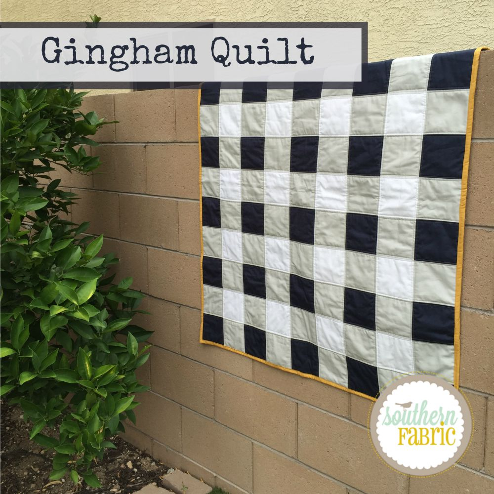 Gingham Embroidery Patterns Free Gingham Quilt Southern Fabricsouthern Fabric