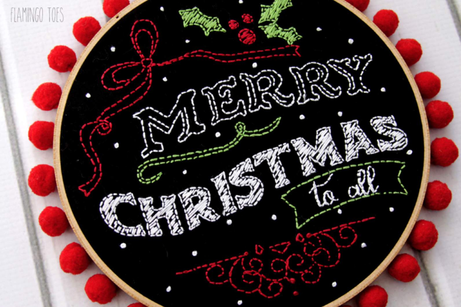 Hand Embroidery Christmas Patterns 10 Free Christmas Hand Embroidery Patterns