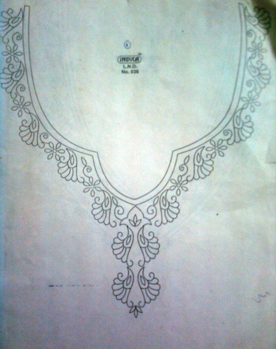 Hand Embroidery Patterns For Kurtis Hand Embroidery Designs For Salwar Kameez Neck Beautiful Of Simple