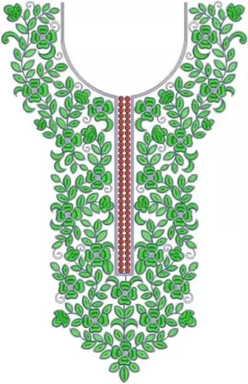 Hand Embroidery Patterns For Neck Fancy Neck Embroidery Designs Fancy Fashion Points