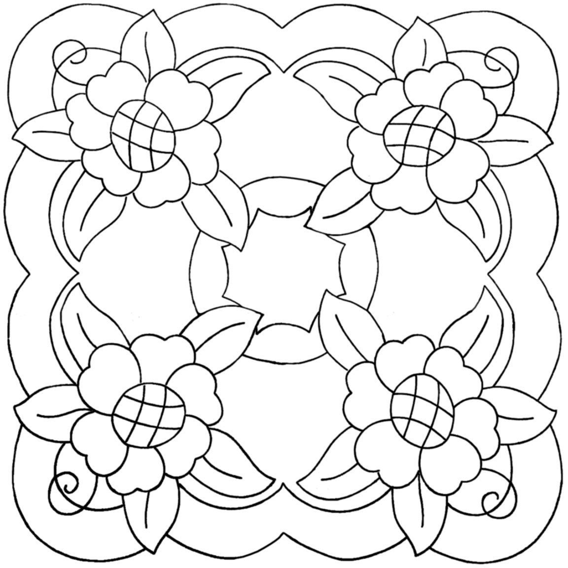 Hand Embroidery Patterns For Quilts Hand Quilting Designs From Vintage Embroidery Transfers Q Is For