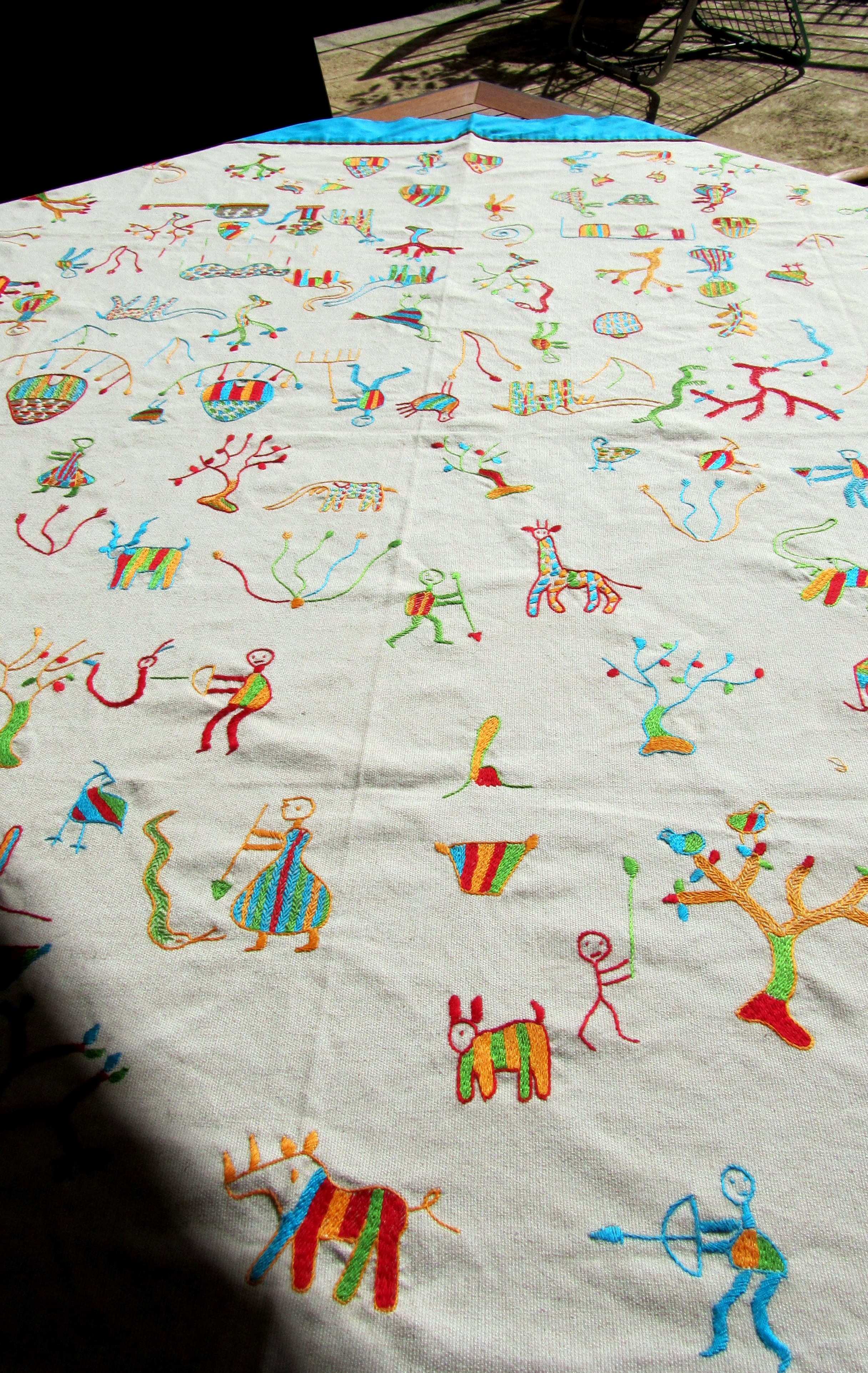 Hand Embroidery Patterns For Tablecloth Embroidery From Namibia Beautiful Stitches
