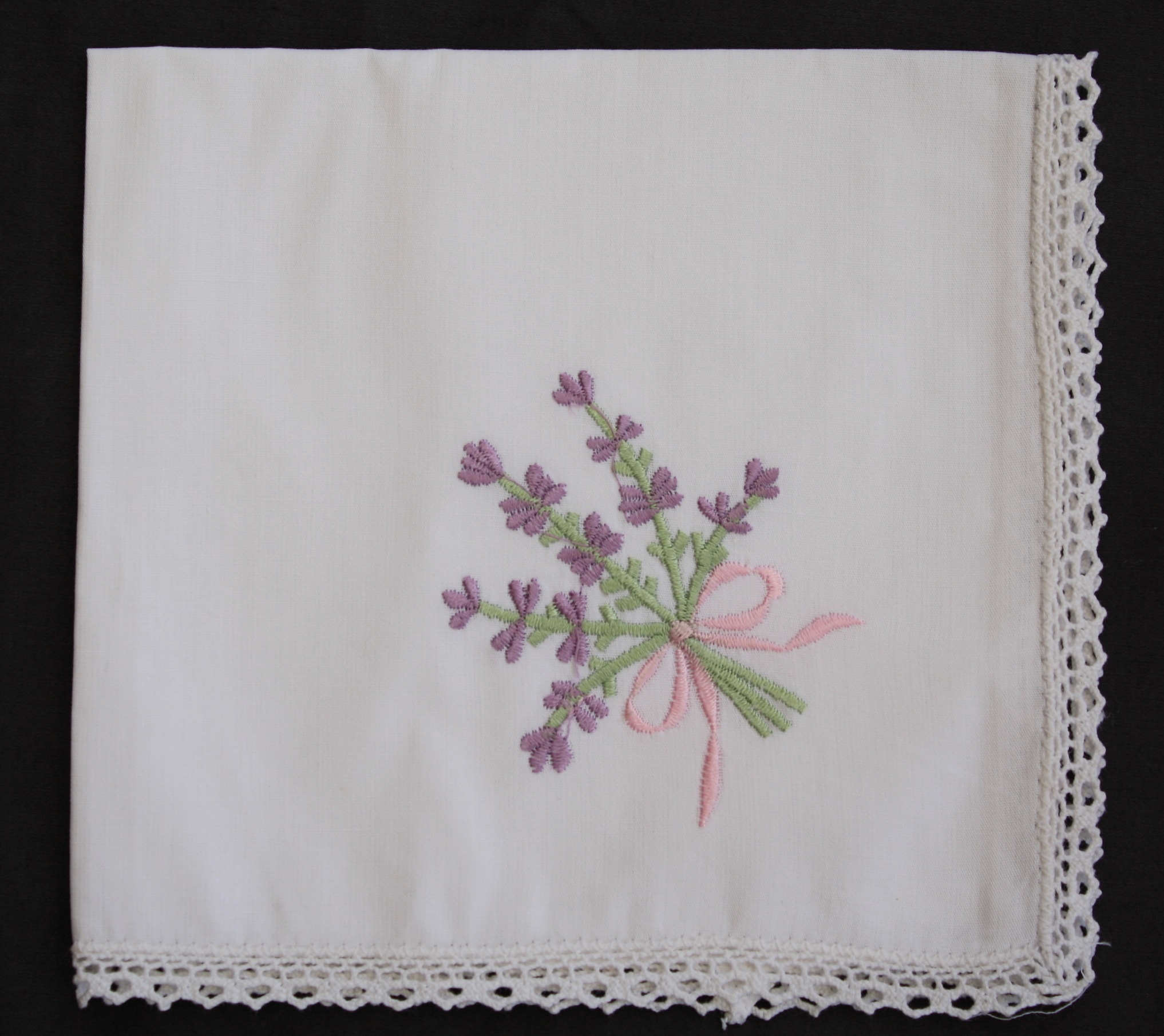 Handkerchief Embroidery Patterns Embroidered Handkerchiefs Single