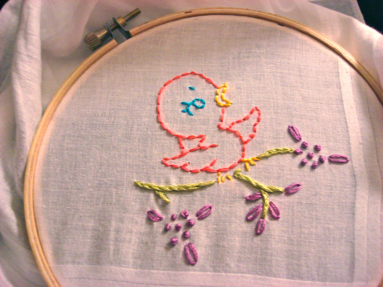 Handkerchief Embroidery Patterns Feeling Stitchy Tutorial Tuesday