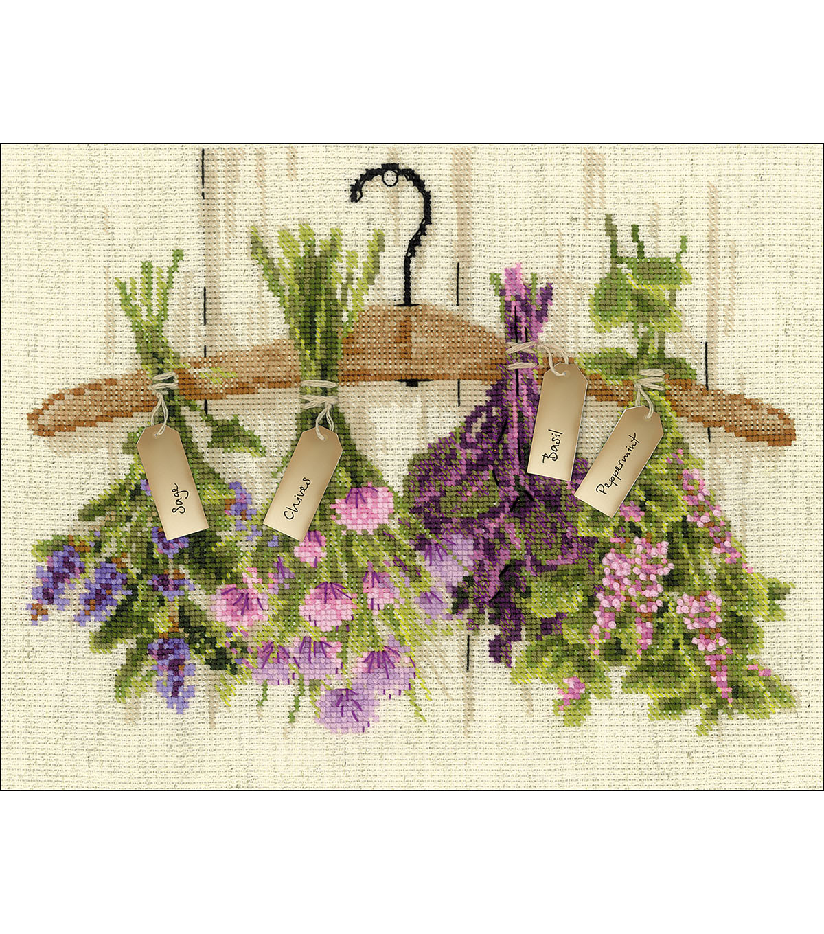Herb Embroidery Patterns Riolis 1175x95 Counted Cross Stitch Kit Herbs
