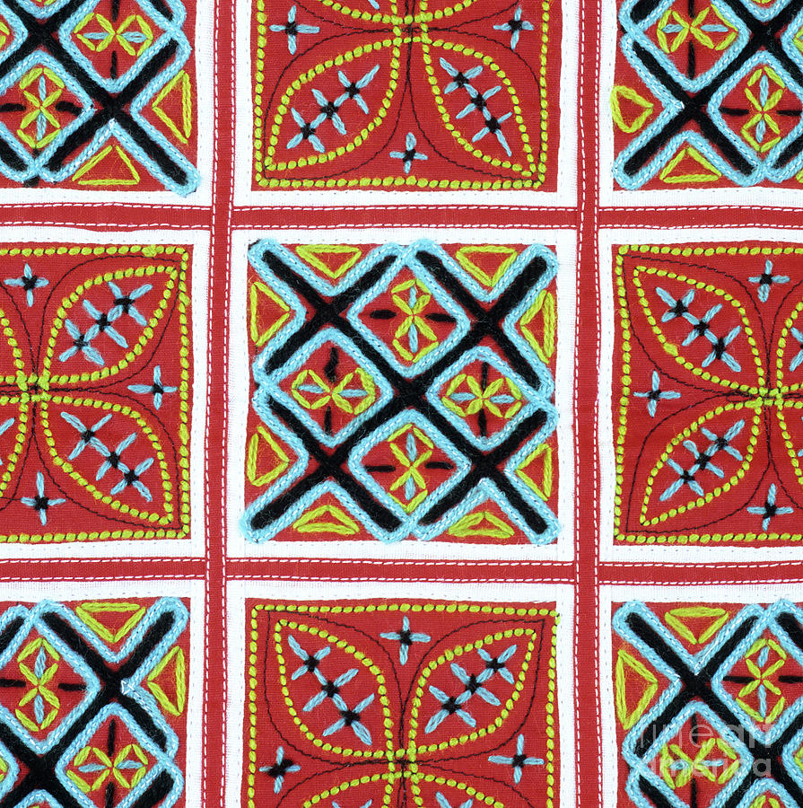 Hmong Embroidery Patterns Flower Hmong Embroidery 01 Rick Piper Photography