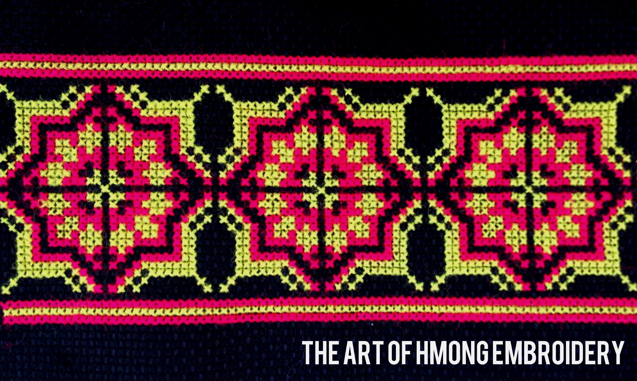 Hmong Embroidery Patterns Hmong Cross Stitching The Art Of Hmong Embroidery