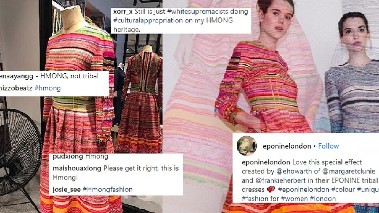 Hmong Embroidery Patterns London Fashion Brand Sparks Outrage For Labeling Hmong Inspired