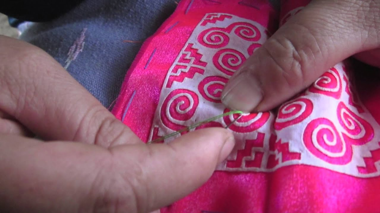 Hmong Embroidery Patterns Preview Trailer My Mom And Hmong Embroidery Pasong Ly