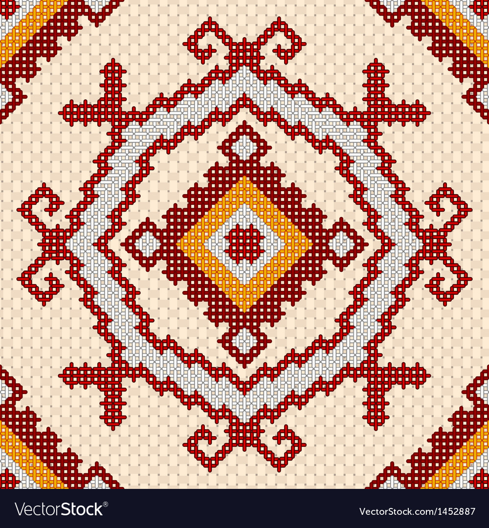 Hmong Embroidery Patterns Seamless Embroidery Pattern