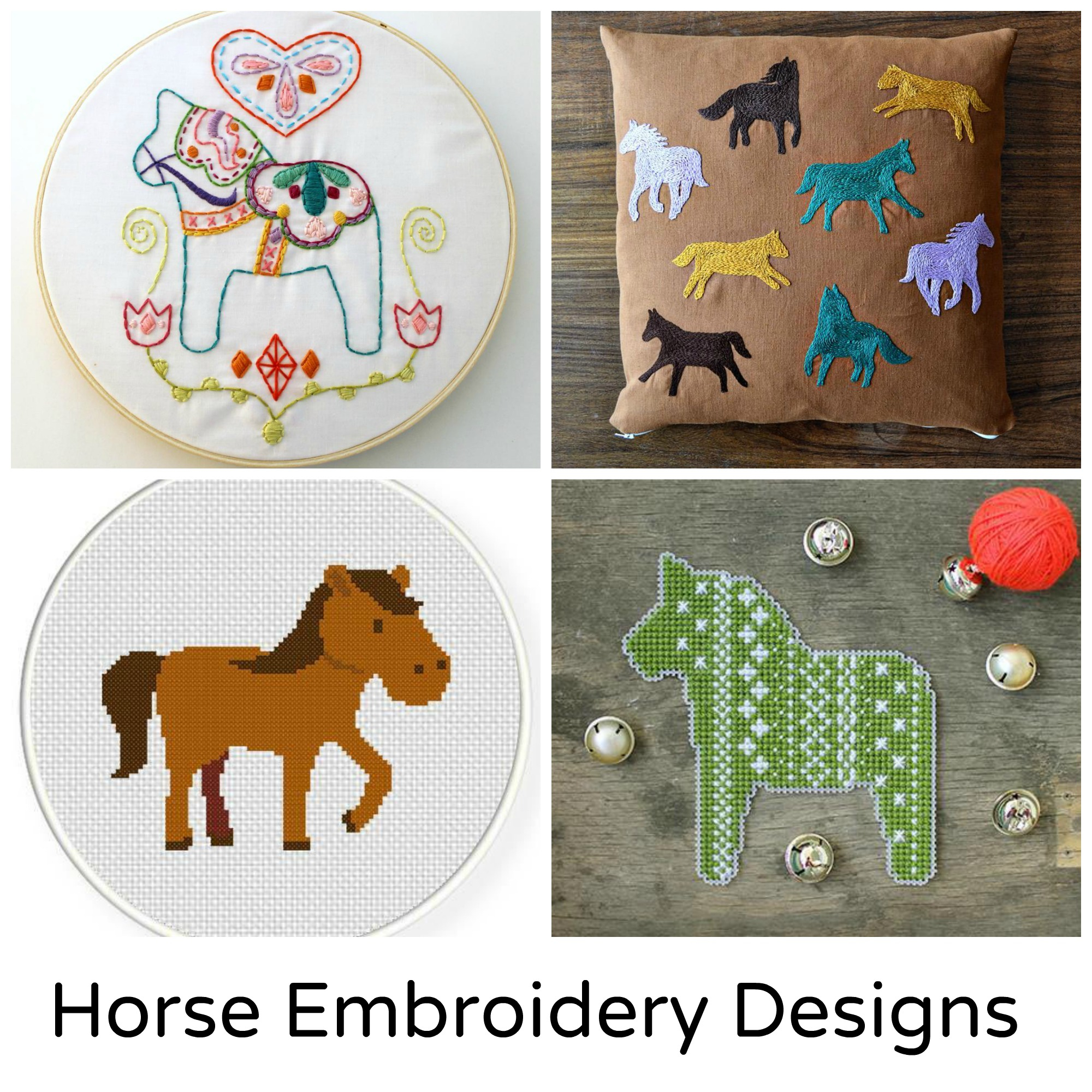 Horse Embroidery Patterns 10 Horse Embroidery Designs Youll Love