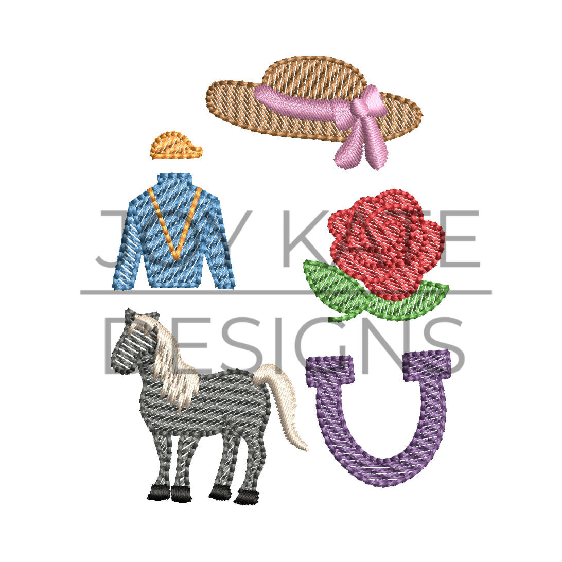 Horse Embroidery Patterns Build Your Own Horse Der Set Embroidery Design