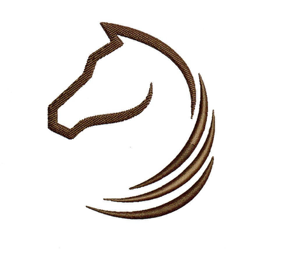 Horse Embroidery Patterns Embroidery Design Horse Circle Head