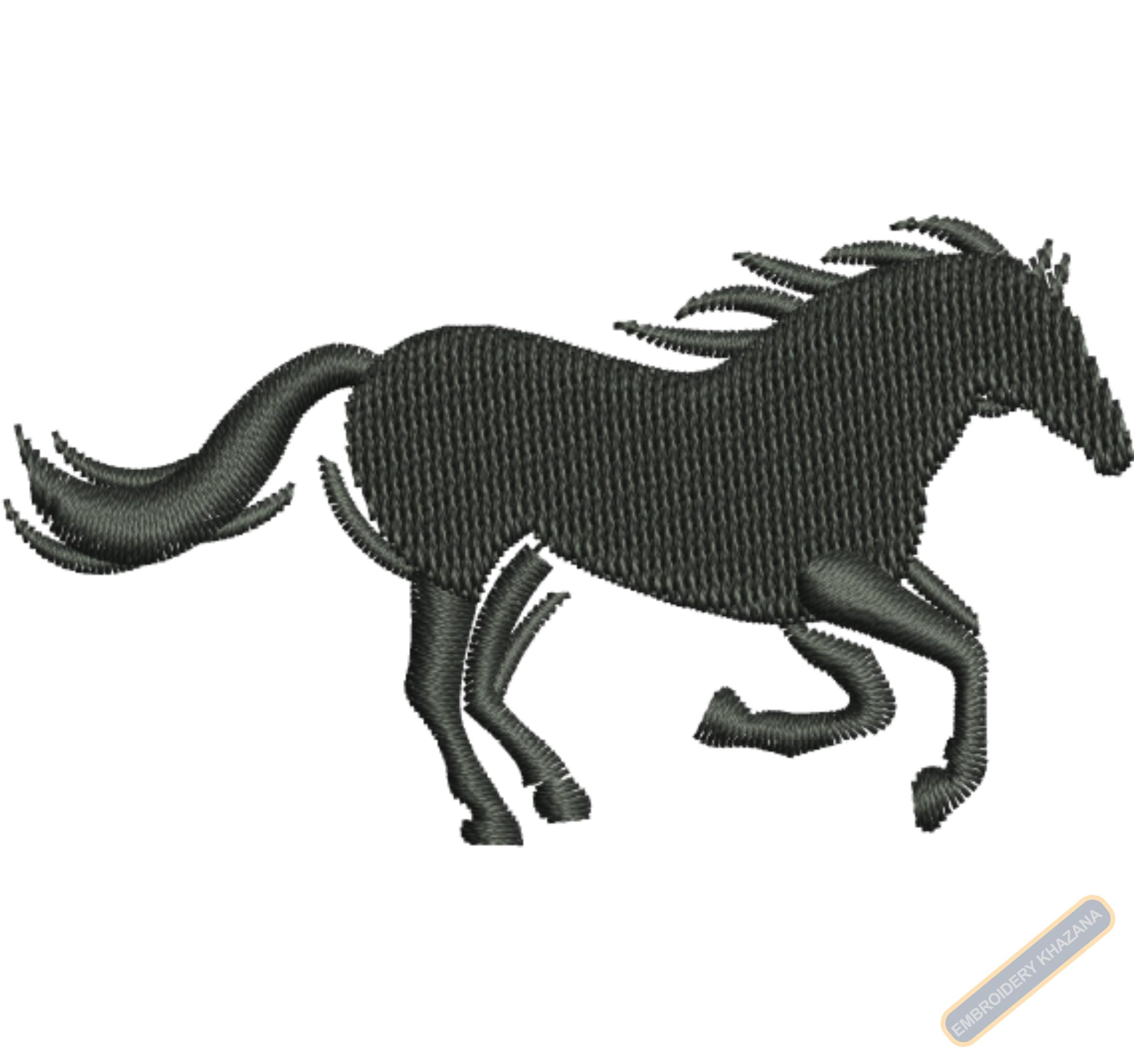Horse Embroidery Patterns Horse With Rider Machine Embroidery Design Pattern