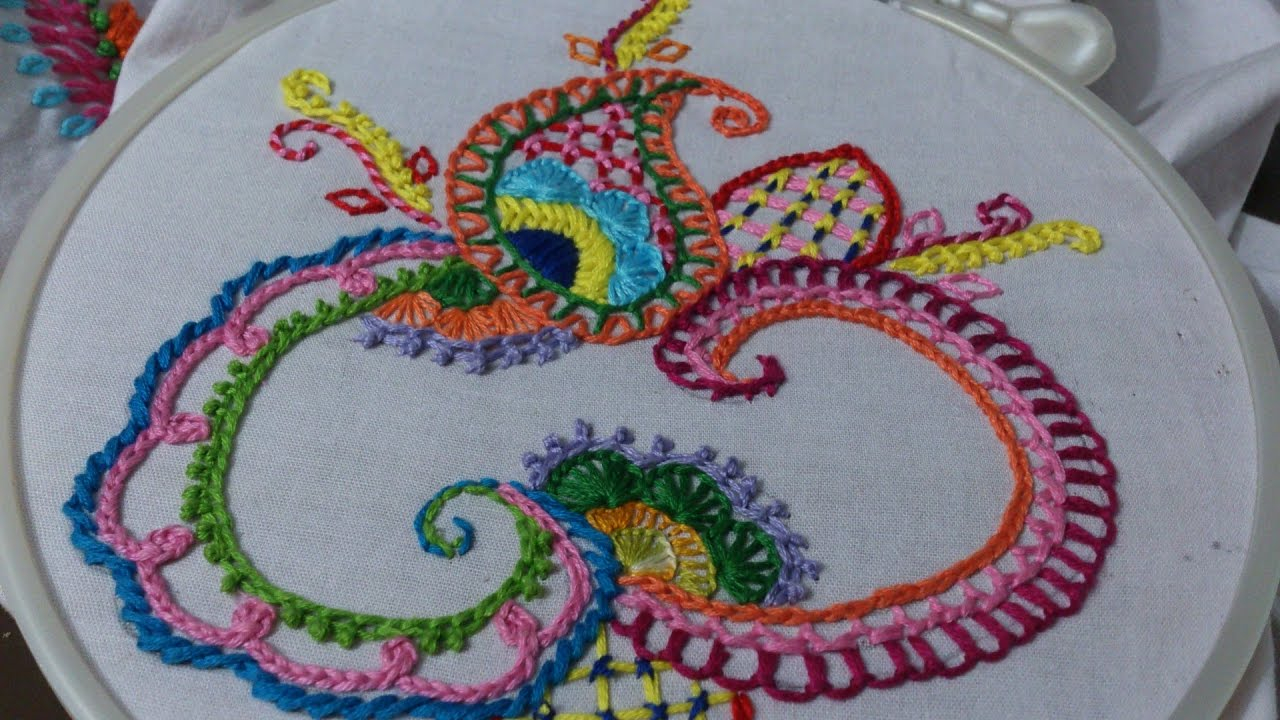 How To Design Embroidery Patterns Hand Embroidery Designs Basic Stitches Design For Beginners Embroidery Stitches Tutorial
