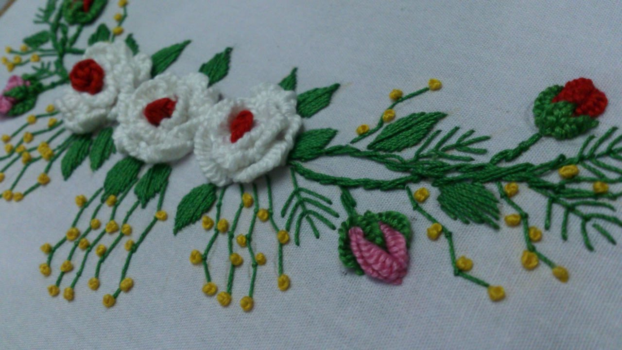 How To Make An Embroidery Pattern Hand Embroidery Designs Embroidery Tutorialembroidery For Frocks And