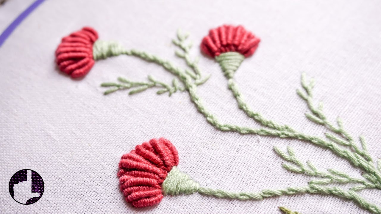 How To Make Hand Embroidery Patterns Hand Embroidery Flower Designs For Dresses Handiworks 56